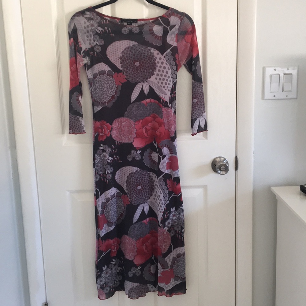 Anthropologie/Weston Wear 2 piece floral dress